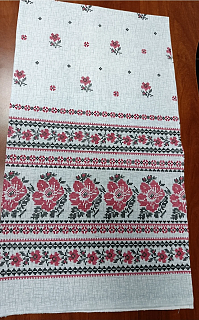 Рушник 150*45 (+/- 2) 100% хлопок (розы)